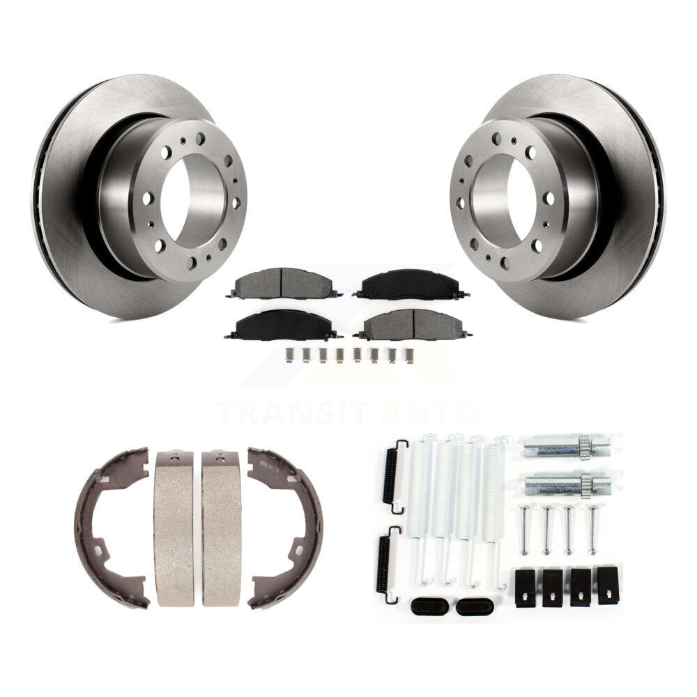 Transit Auto K8S-104790 Disc Brake Kit for 2012 Ram 1500 - Rear product image