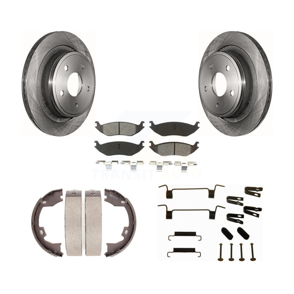 Transit Auto K8S-104792 Disc Brake Kit for 2007-2008 Dodge Ram 1500 - Rear product image