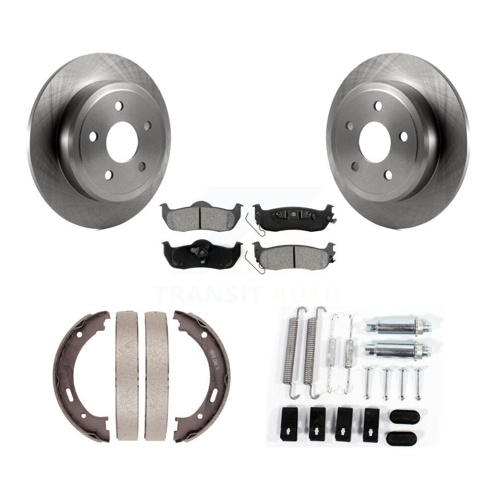 Transit Auto K8S-104796 Disc Brake Kit for 2005-2010 Jeep Grand Cherokee, Jeep Commander - Rear product image