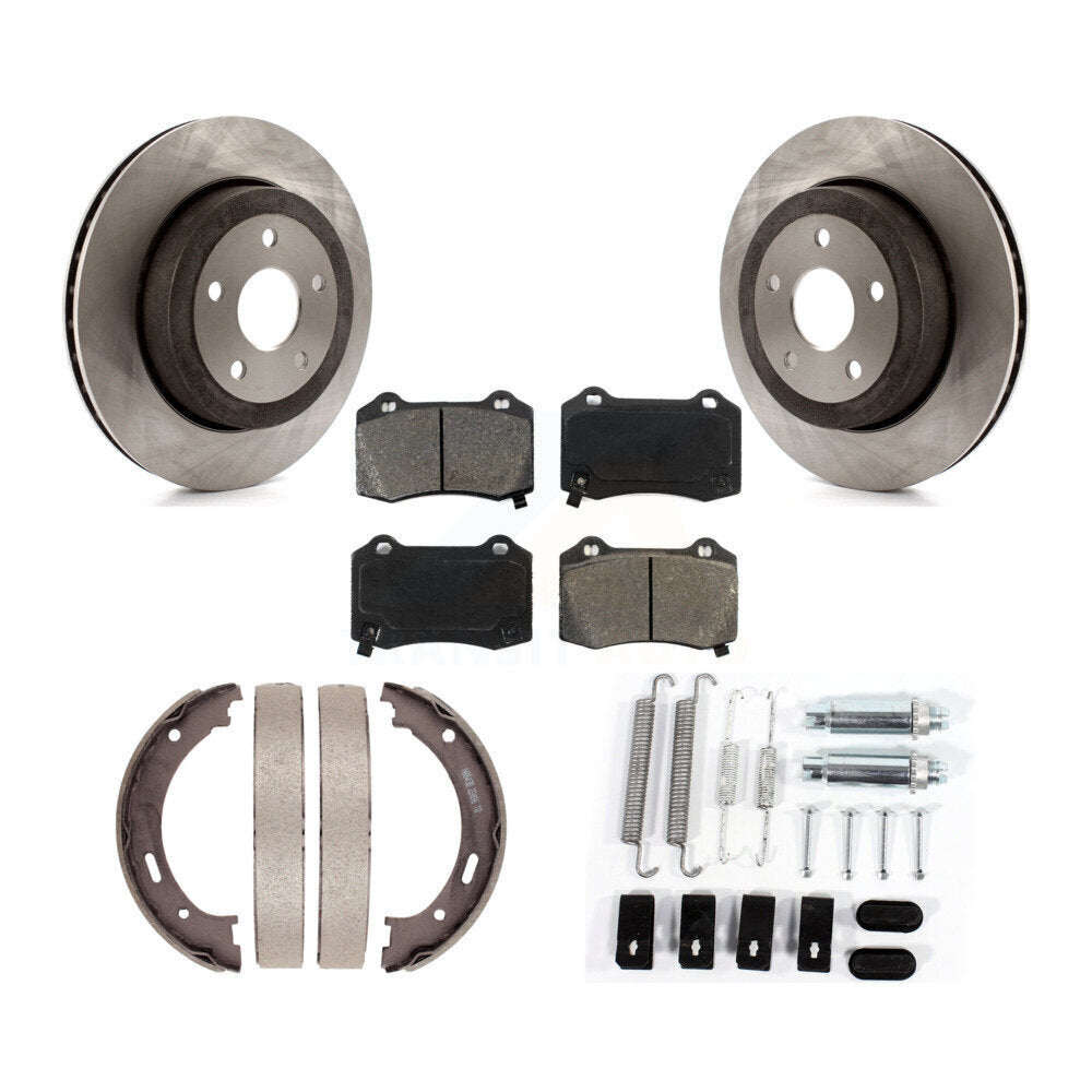 Transit Auto K8S-104797 Disc Brake Kit for 2006-2010 Jeep Grand Cherokee - Rear product image