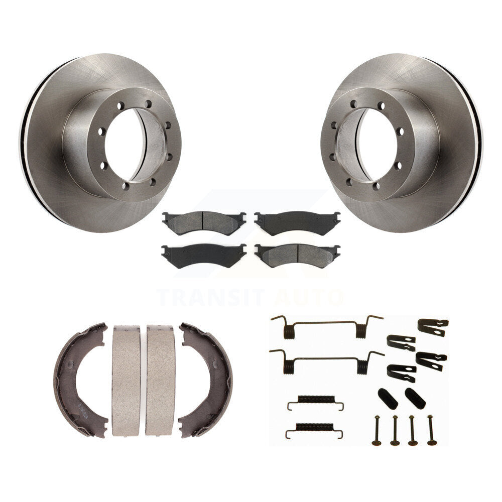 Transit Auto K8S-104799 Disc Brake Kit for 1999-2000 Ford E-350 Super Duty - Rear product image