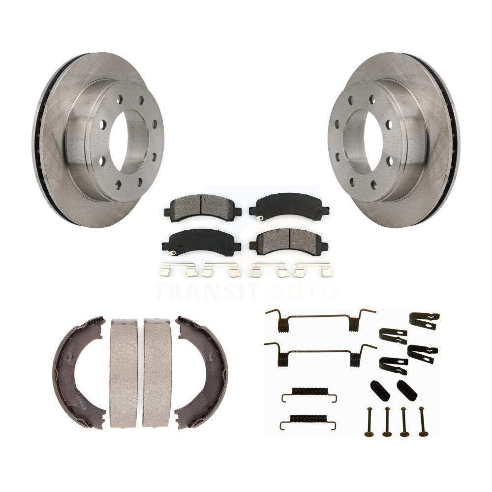 Transit Auto K8S-104803 Disc Brake Kit for 2003-2008 Chevrolet Express 2500, GMC Savana 2500 - Rear product image