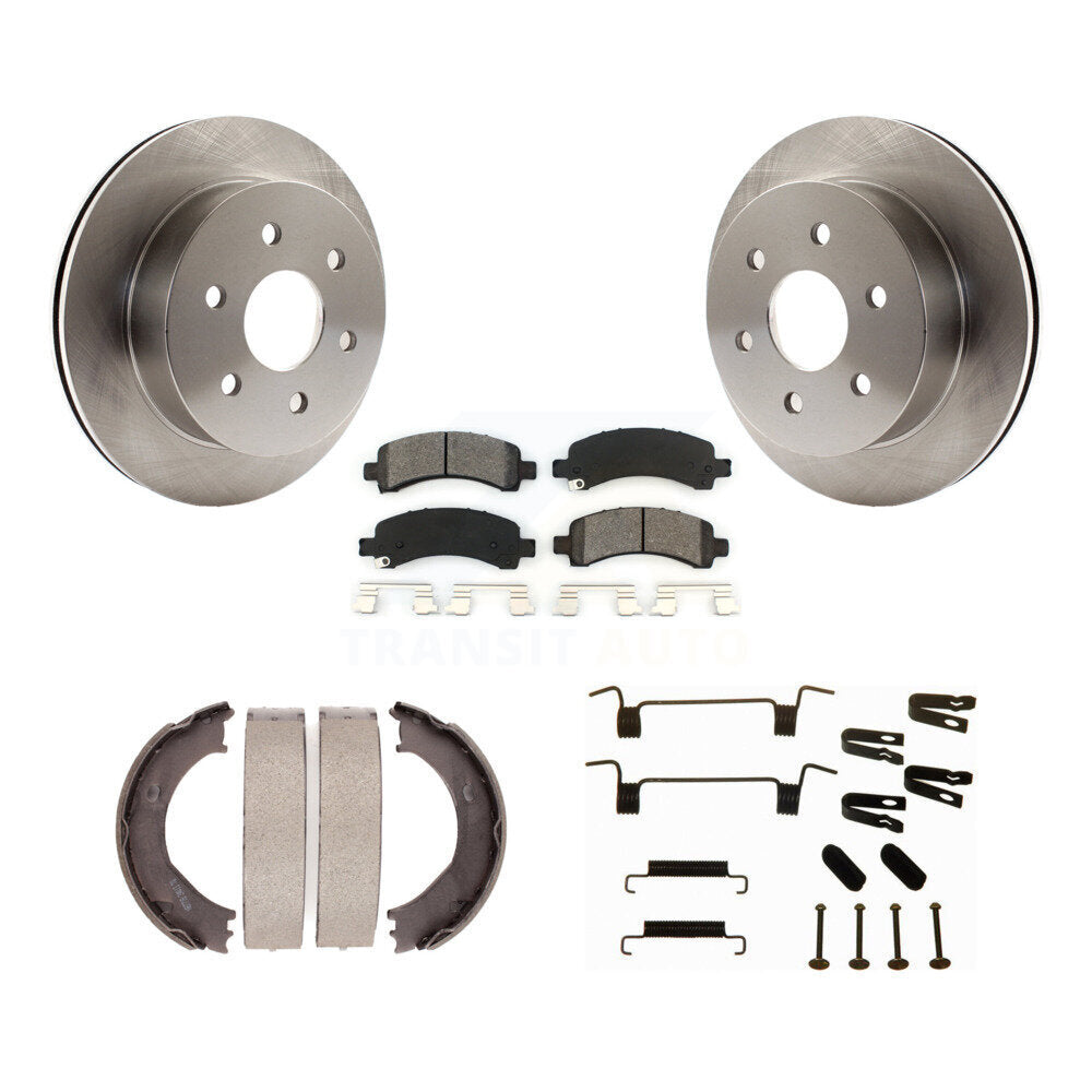 Transit Auto K8S-104804 Disc Brake Kit for 2003-2006 GMC Savana 2500, Chevrolet Express 2500 - Rear product image