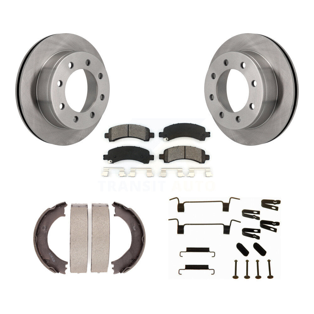 Transit Auto K8S-104806 Disc Brake Kit for 2003-2008 Chevrolet Express 2500, GMC Savana 2500, GMC Savana 3500 & more - Rear product image