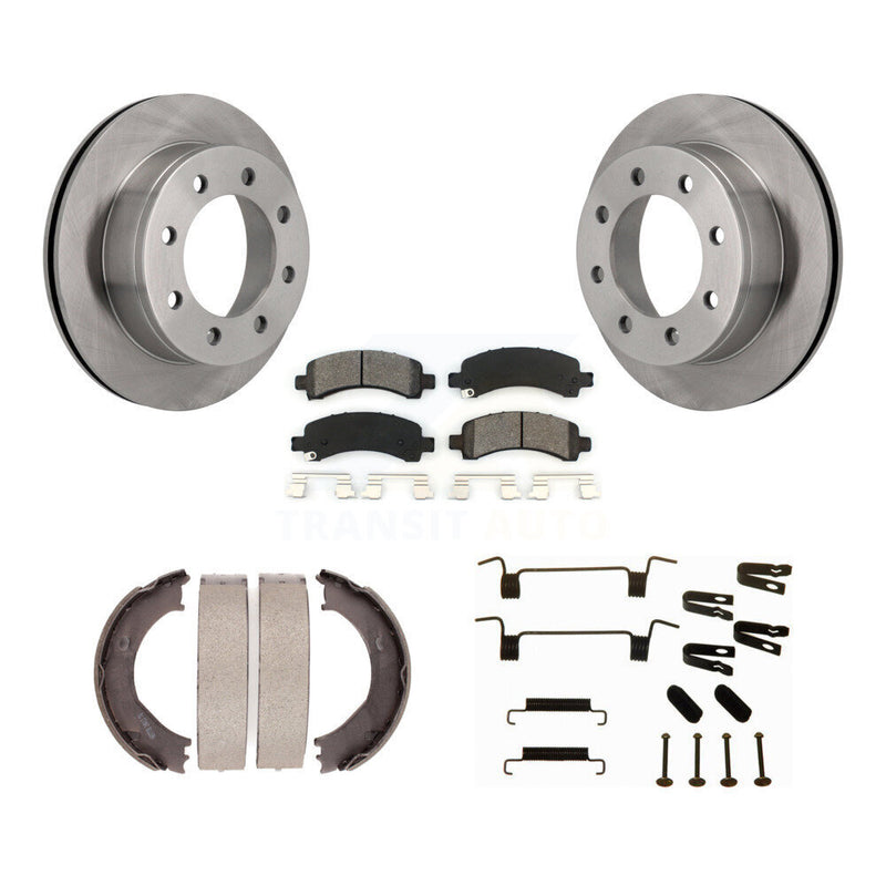 Transit Auto K8S-104806 Disc Brake Kit for 2003-2008 Chevrolet Express 2500, GMC Savana 2500, GMC Savana 3500 & more - Rear product image
