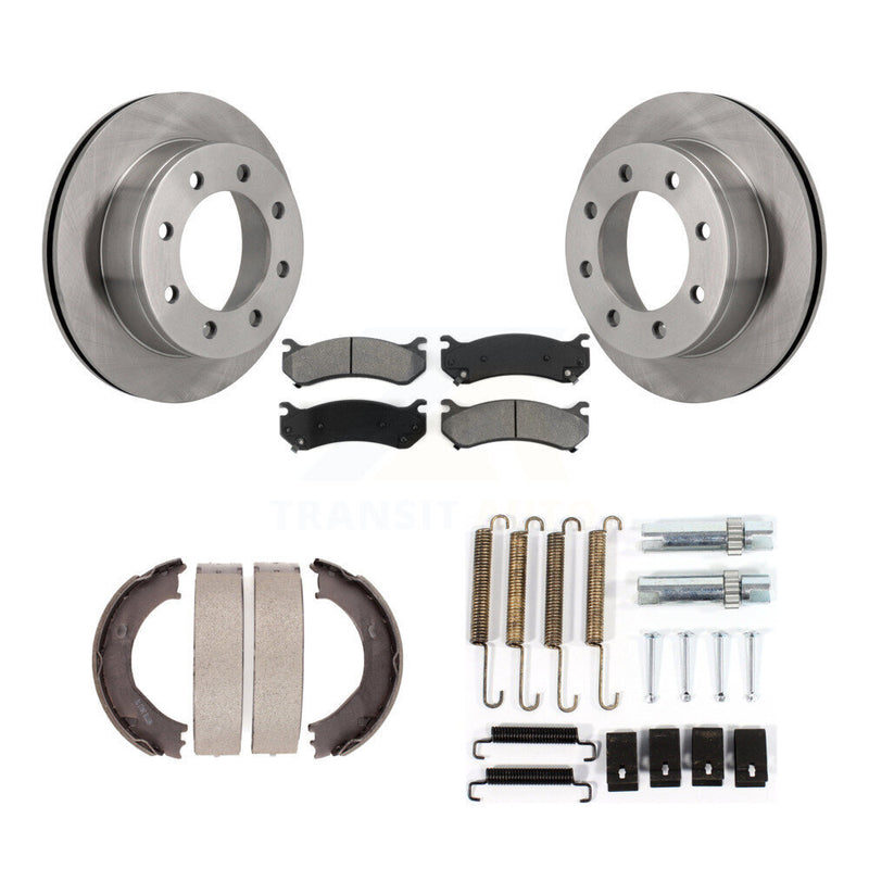 Transit Auto K8S-104808 Disc Brake Kit for 2004-2006 Chevrolet Silverado 3500, GMC Sierra 3500 - Rear product image