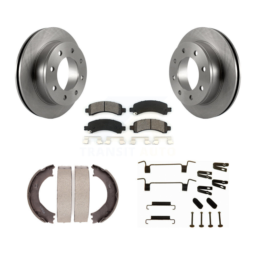 Transit Auto K8S-104813 Disc Brake Kit for 2006-2008 Chevrolet Express 2500, Chevrolet Express 3500, GMC Savana 3500 - Rear product image