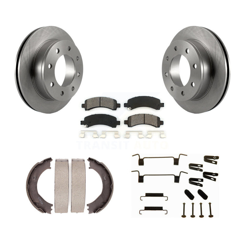 Transit Auto K8S-104813 Disc Brake Kit for 2006-2008 Chevrolet Express 2500, Chevrolet Express 3500, GMC Savana 3500 - Rear product image