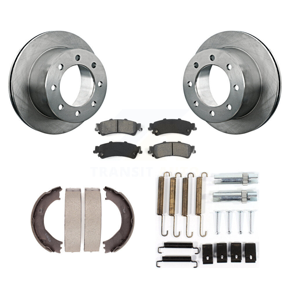 Transit Auto K8S-104816 Disc Brake Kit for 2001 GMC Sierra 3500 - Rear product image