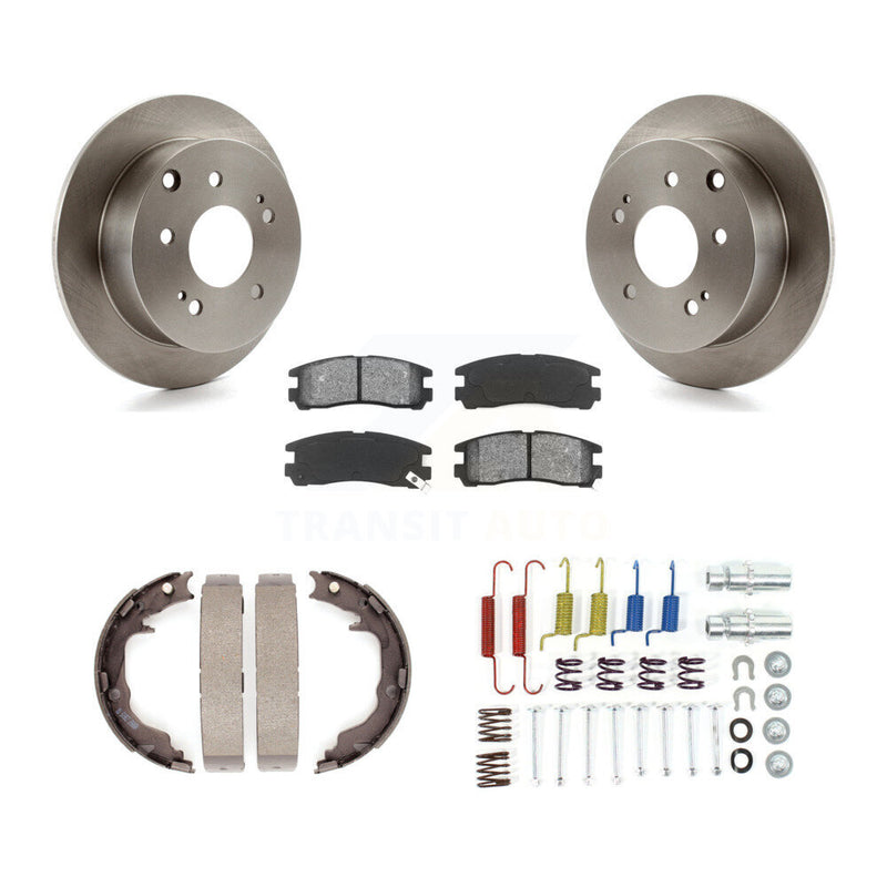 Transit Auto K8S-104821 Disc Brake Kit for 2004-2012 Mitsubishi Galant, Mitsubishi Eclipse - Rear product image