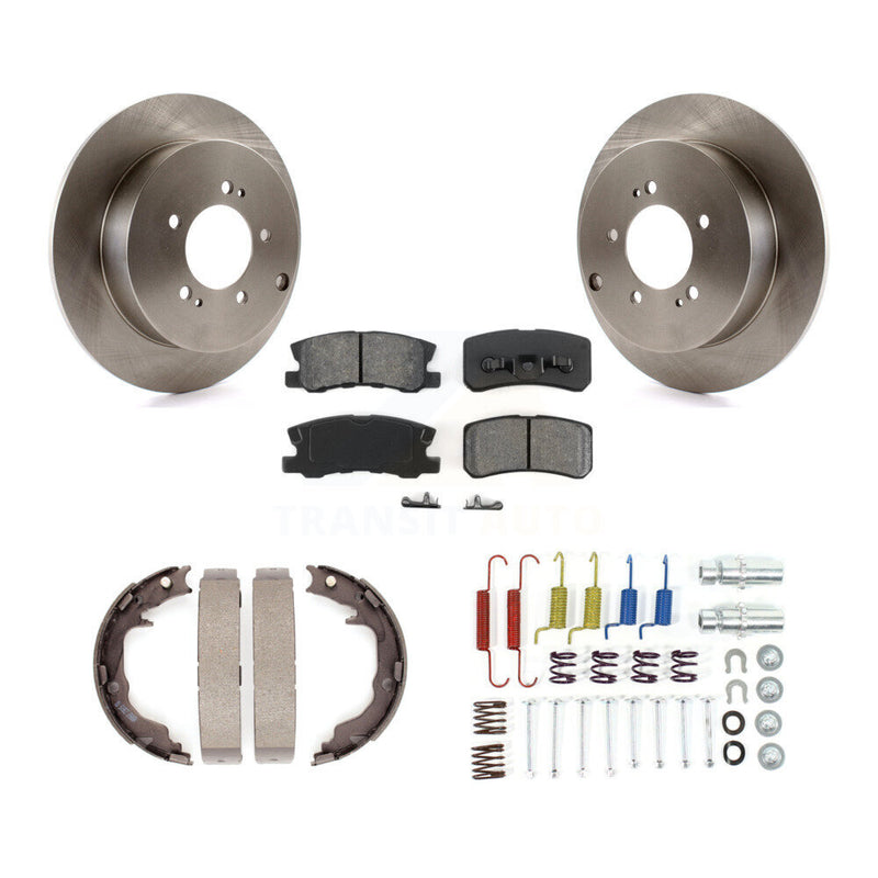 Transit Auto K8S-104826 Disc Brake Kit for 2007-2011 Mitsubishi Outlander - Rear product image