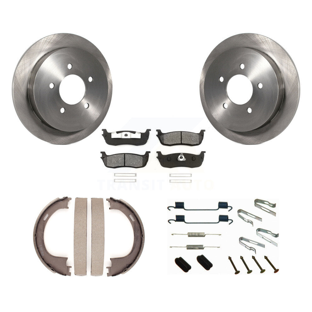 Transit Auto K8S-104833 Disc Brake Kit for 1998-2004 Ford F-150 Heritage, Lincoln Blackwood, Ford F-150 & more - Rear product image