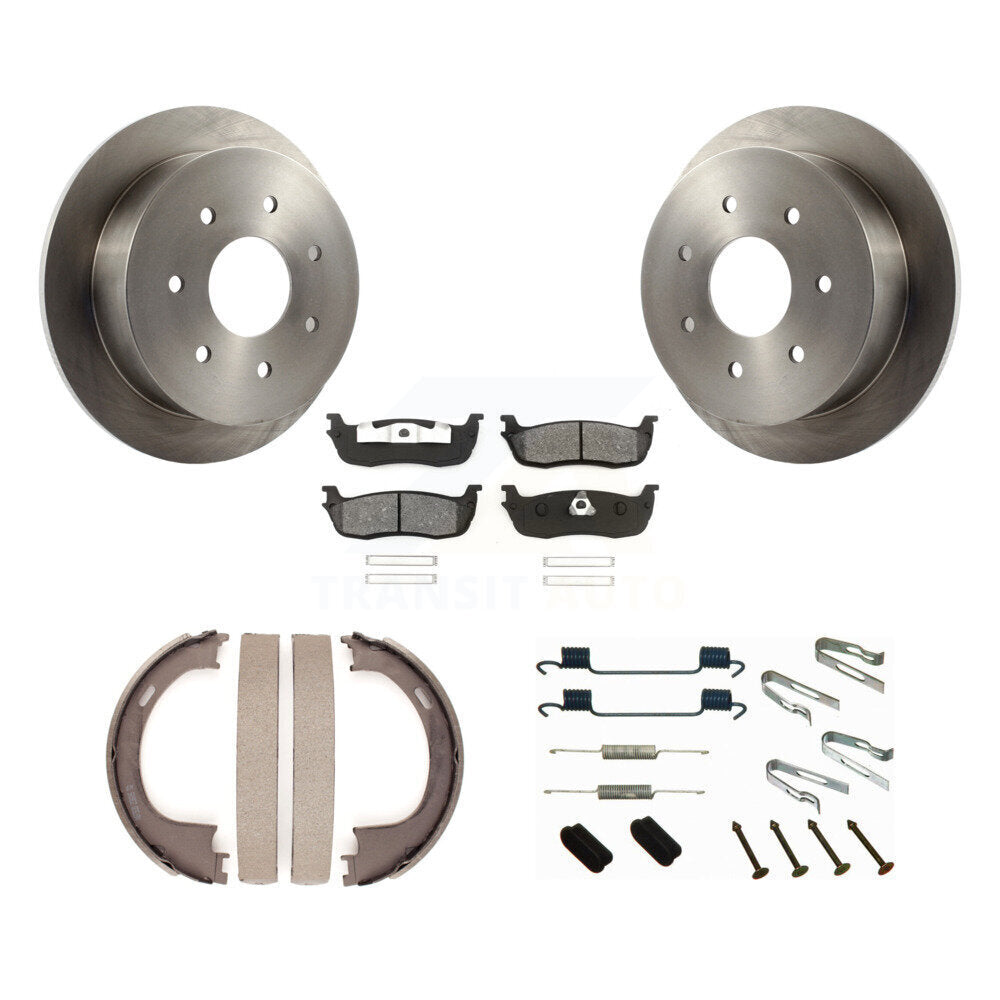 Transit Auto K8S-104836 Disc Brake Kit for 1997-2003 Ford F-150, Ford F-250 - Rear product image