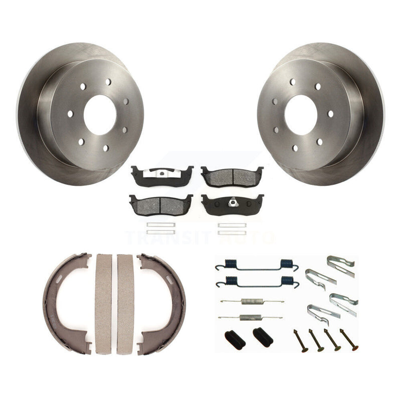Transit Auto K8S-104836 Disc Brake Kit for 1997-2003 Ford F-150, Ford F-250 - Rear product image