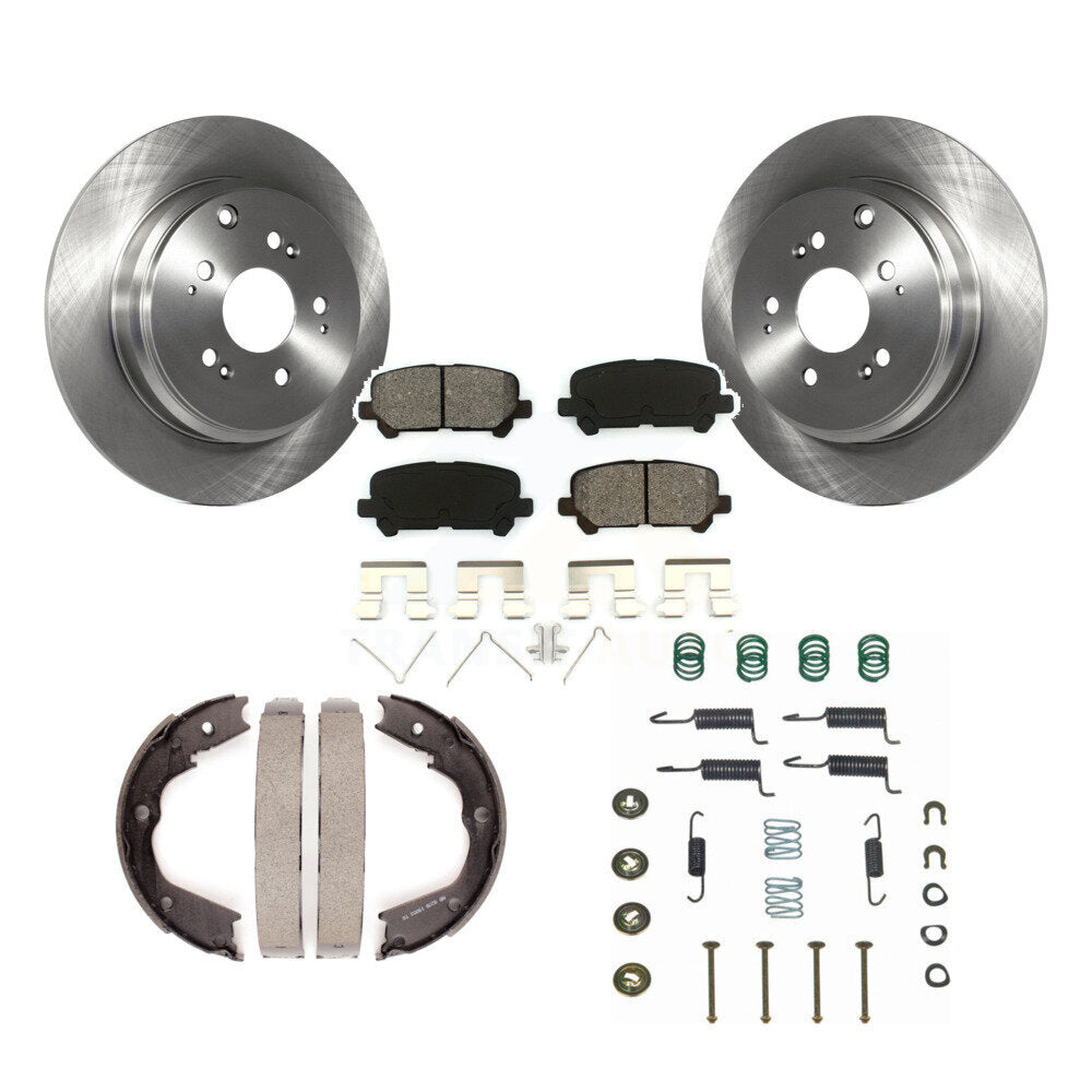 Transit Auto K8S-104839 Disc Brake Kit for 2007-2015 Acura ZDX, Honda Pilot, Acura MDX - Rear product image