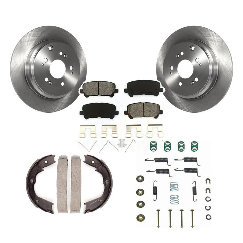 Transit Auto K8S-104839 Disc Brake Kit for 2007-2015 Acura ZDX, Honda Pilot, Acura MDX - Rear product image