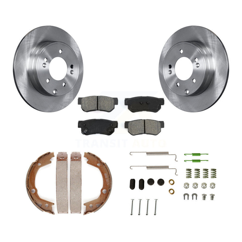 Transit Auto K8S-104842 Disc Brake Kit for 2006-2008 Hyundai Sonata - Rear product image