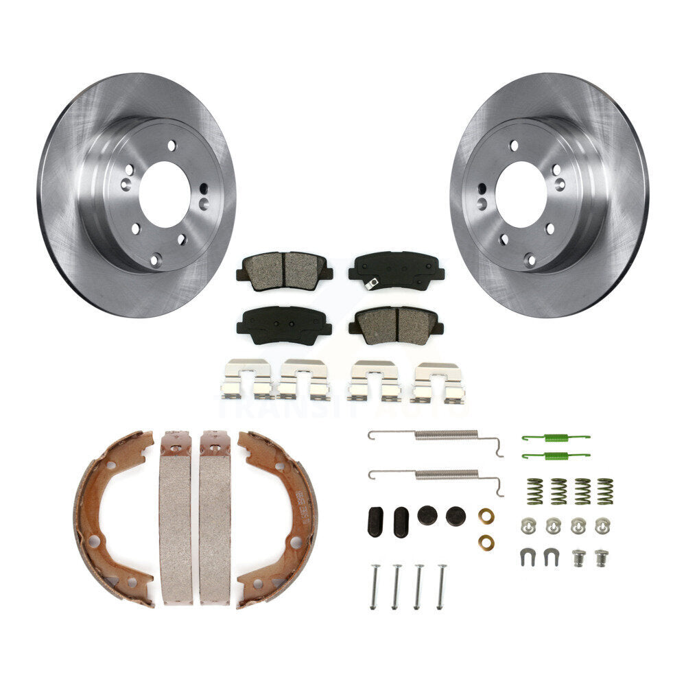 Transit Auto K8S-104845 Disc Brake Kit for 2008-2010 Hyundai Sonata - Rear product image