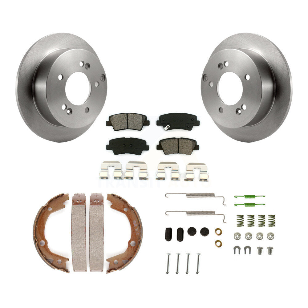 Transit Auto K8S-104846 Disc Brake Kit for 2008-2010 Hyundai Sonata - Rear product image