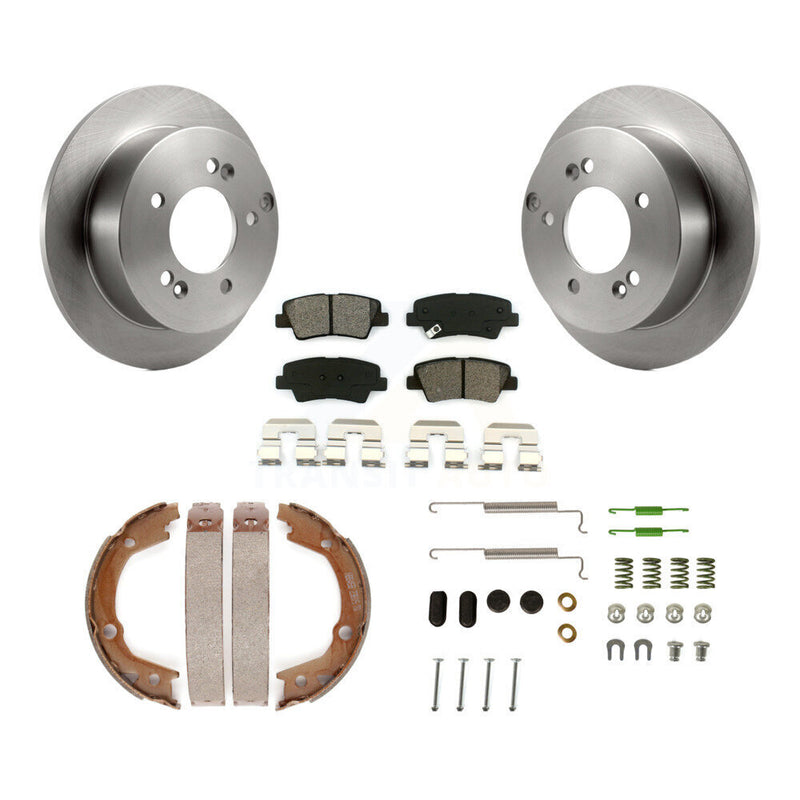 Transit Auto K8S-104846 Disc Brake Kit for 2008-2010 Hyundai Sonata - Rear product image