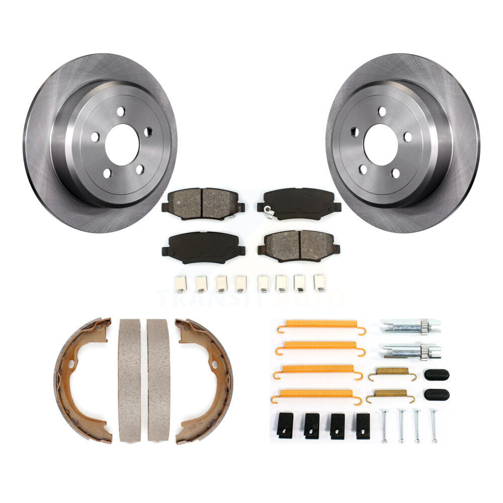 Transit Auto K8S-104847 Disc Brake Kit for 2007-2012 Jeep Liberty, Dodge Nitro - Rear product image