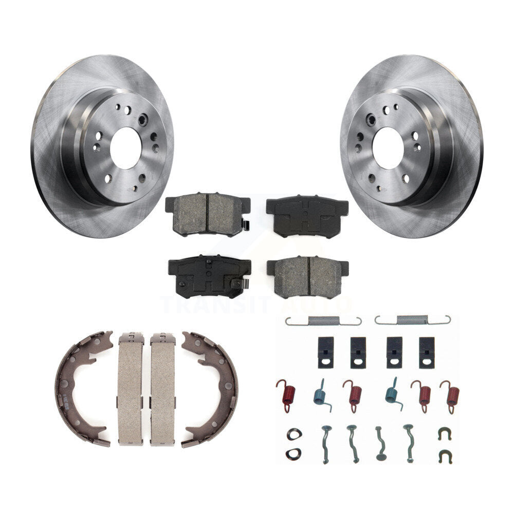 Transit Auto K8S-104849 Disc Brake Kit for 1999-2011 Honda Element, Acura TL - Rear product image