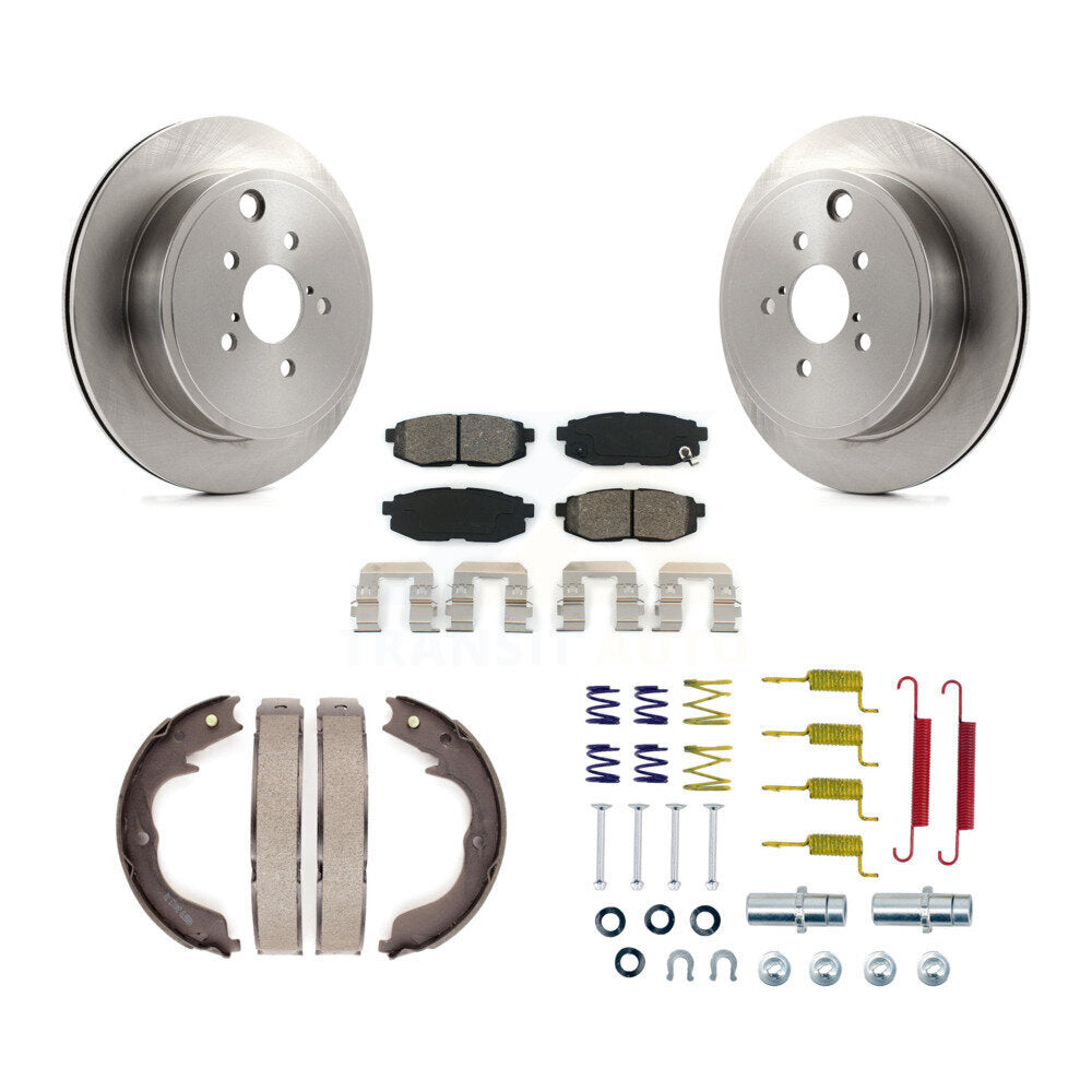 Transit Auto K8S-104854 Disc Brake Kit for 2010-2012 Subaru Legacy, Subaru Outback - Rear product image