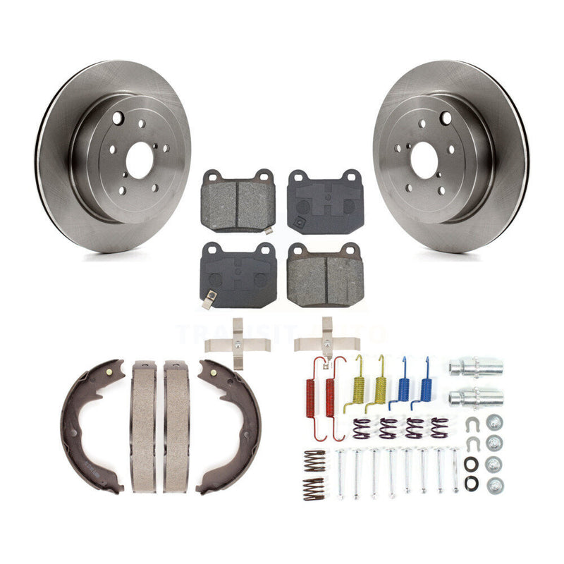 Transit Auto K8S-104856 Disc Brake Kit for 2009-2014 Subaru Impreza - Rear product image