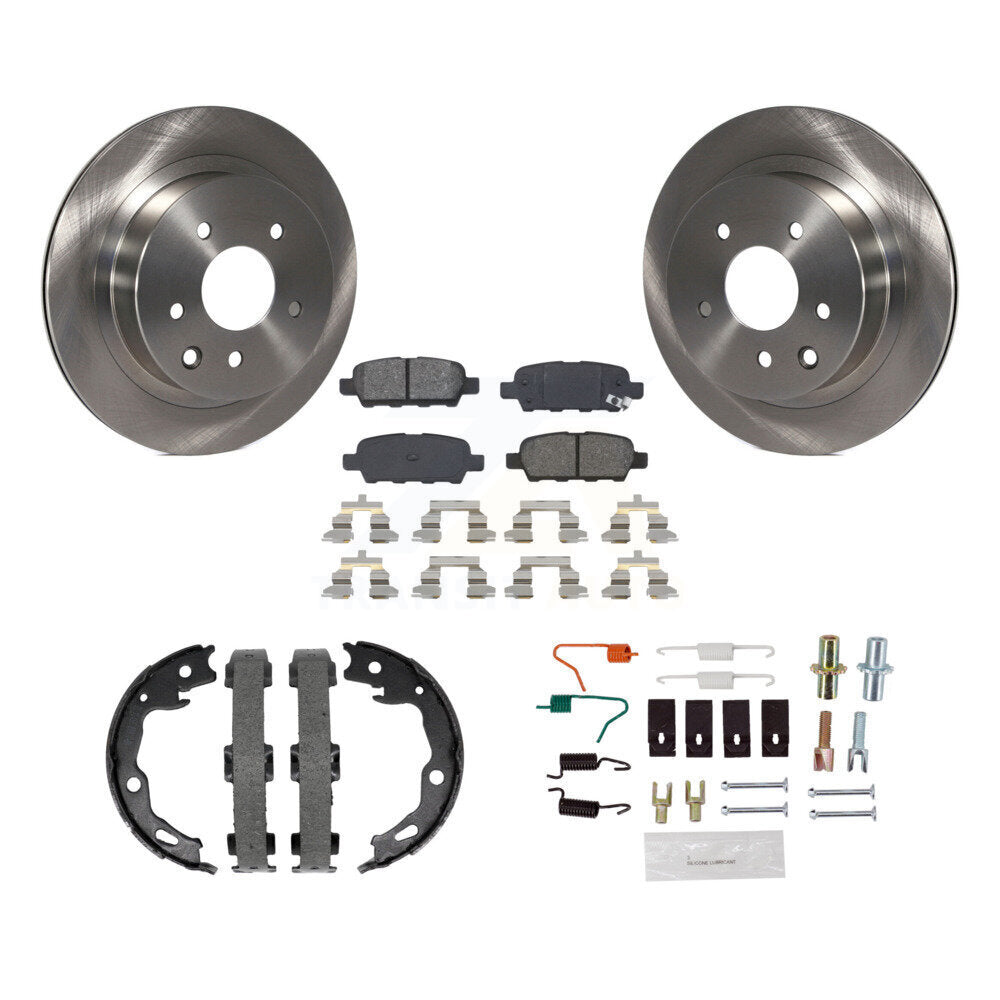 Transit Auto K8S-104863 Disc Brake Kit for 2014-2019 Nissan Rogue - Rear product image