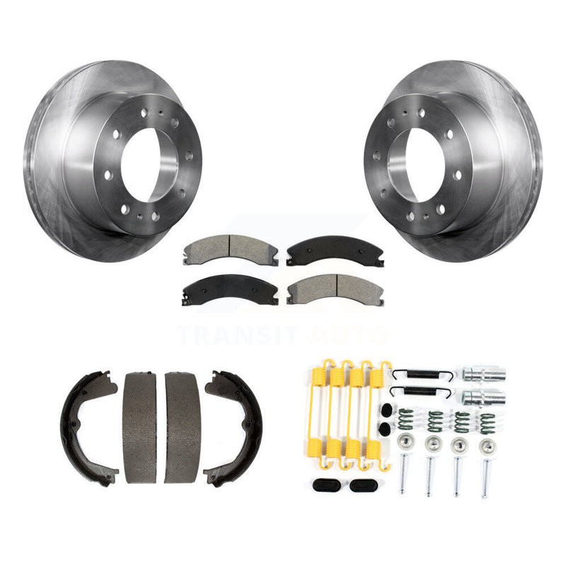 Transit Auto K8S-104872 Disc Brake Kit for 2011-2019 GMC Sierra 2500 HD, Chevrolet Suburban 3500 HD, Chevrolet Silverado 2500 HD - Rear product image
