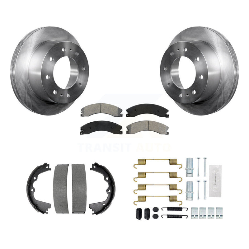 Transit Auto K8S-104873 Disc Brake Kit for 2013-2019 Chevrolet Silverado 2500 HD, GMC Sierra 2500 HD - Rear product image