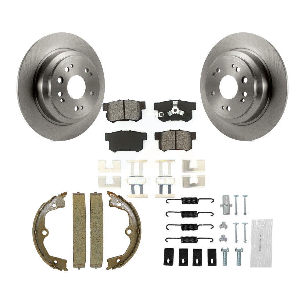 Transit Auto K8S-104877 Disc Brake Kit for 2010-2015 Honda Crosstour, Honda Accord Crosstour - Rear product image
