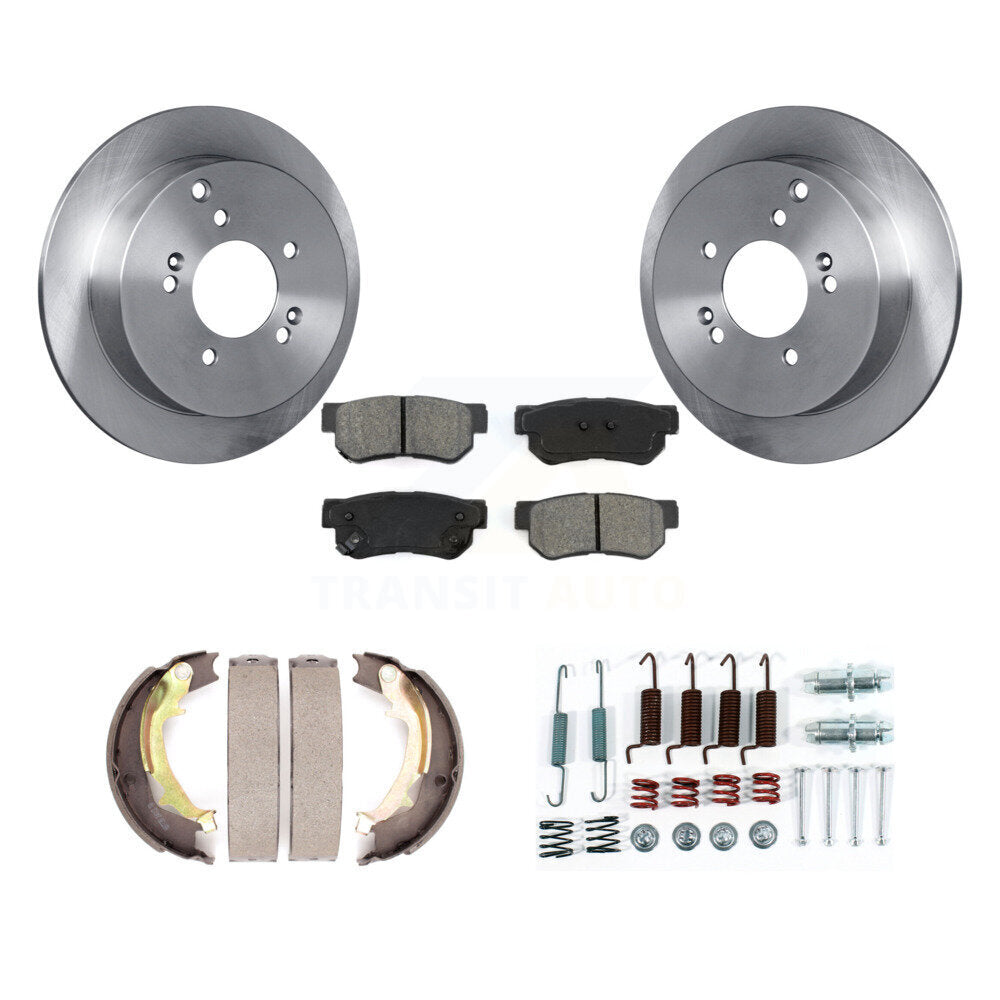 Transit Auto K8S-104878 Disc Brake Kit for 2001-2004 Hyundai Santa Fe - Rear product image