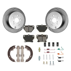 Transit Auto K8S-104881 Disc Brake Kit for 2000-2006 Pontiac Vibe, Toyota Corolla, Toyota Matrix & more - Rear product image
