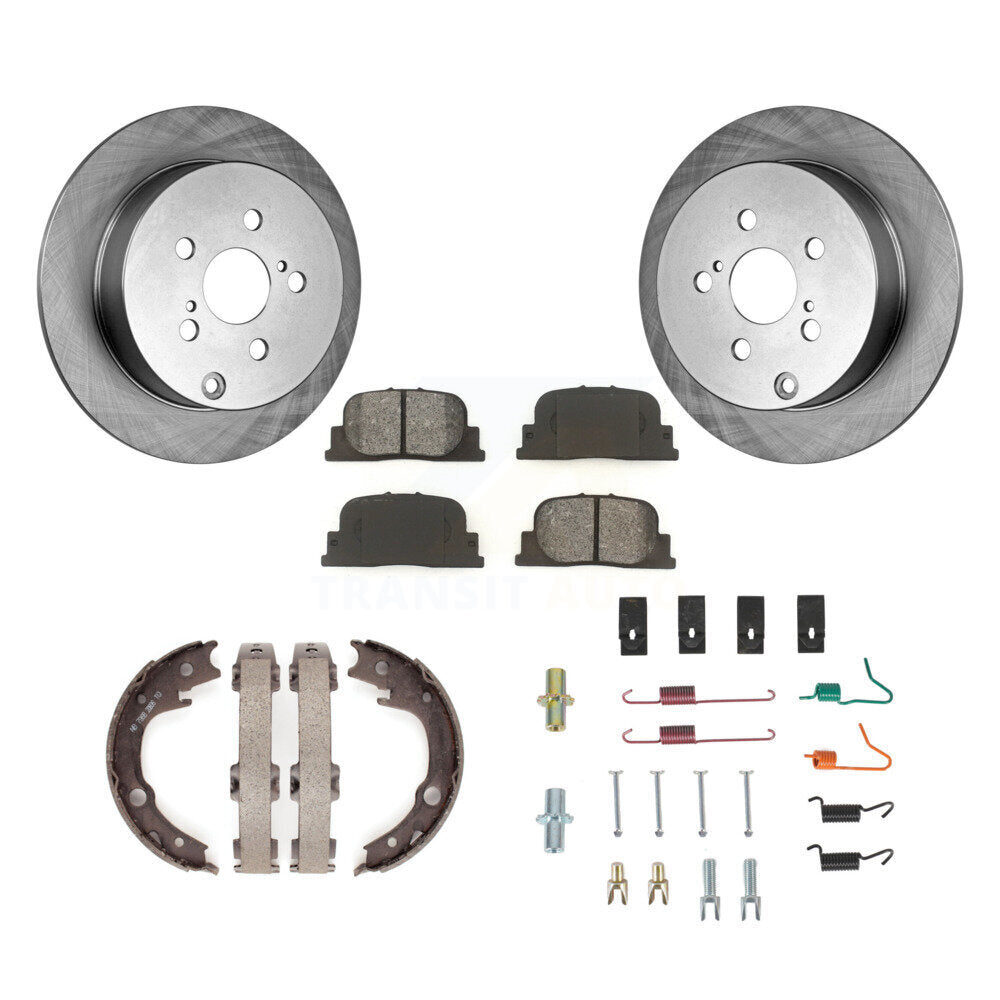 Transit Auto K8S-104882 Disc Brake Kit for 2005-2010 Scion tC - Rear product image