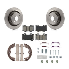Transit Auto K8S-104884 Disc Brake Kit for 2009-2016 INFINITI Q60, INFINITI G37, Nissan 370Z - Rear product image