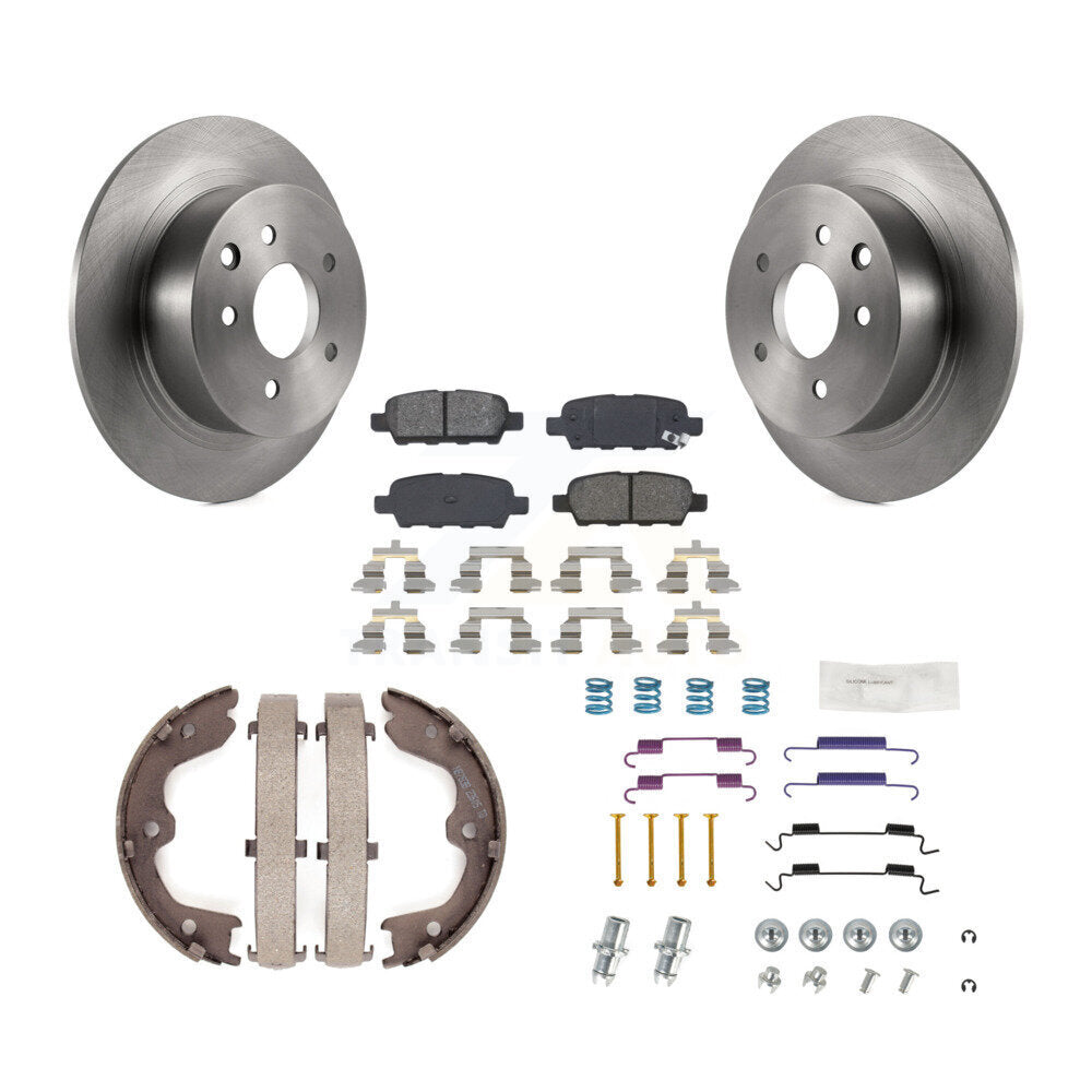 Transit Auto K8S-104885 Disc Brake Kit for 2007-2014 Nissan Altima - Rear product image