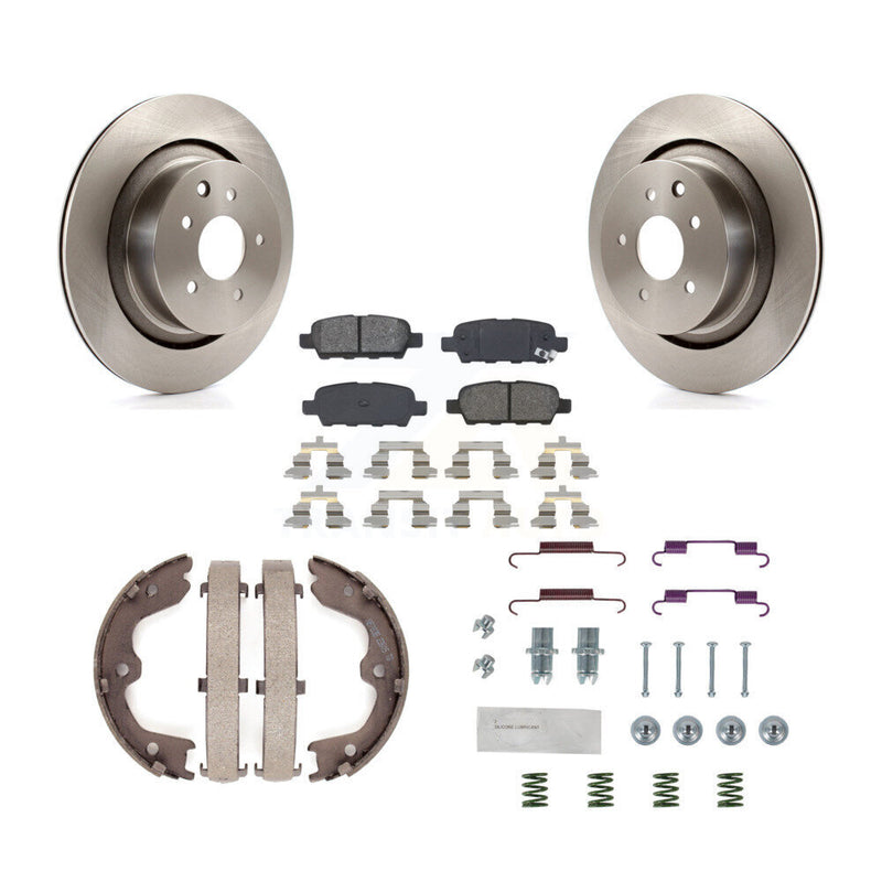 Transit Auto K8S-104886 Disc Brake Kit for 2007-2014 INFINITI Q60, INFINITI G35 - Rear product image