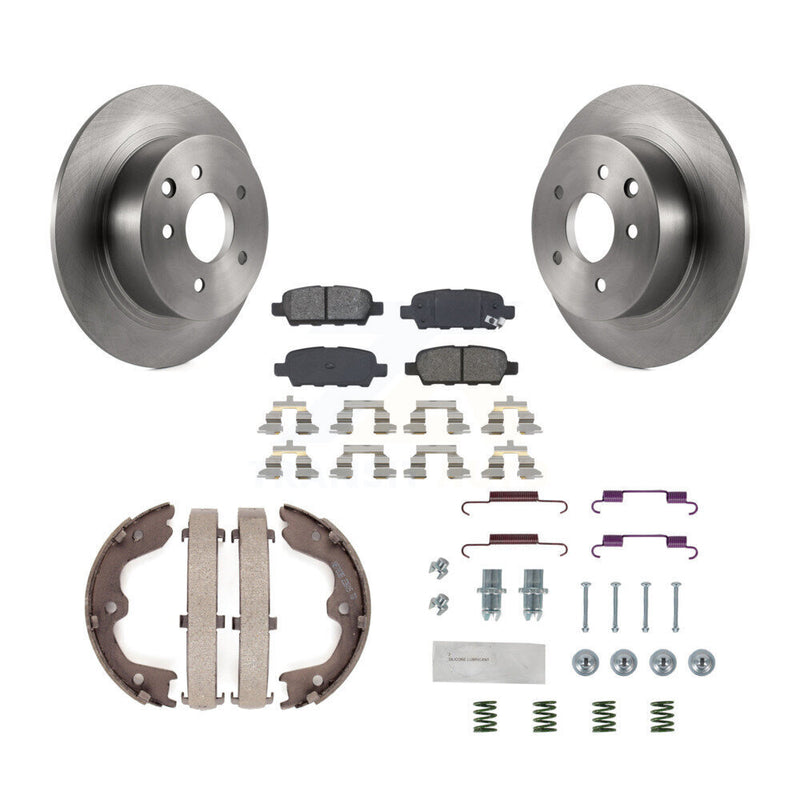 Transit Auto K8S-104887 Disc Brake Kit for 2002-2023 Nissan Altima, Nissan Maxima - Rear product image