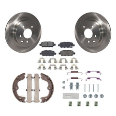 Transit Auto K8S-104891 Disc Brake Kit for 2003-2005 INFINITI G35, Nissan 350Z - Rear product image