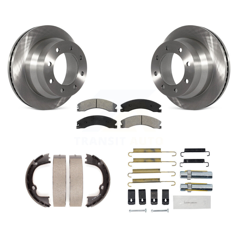 Transit Auto K8S-104896 Disc Brake Kit for 2009-2012 GMC Savana 3500 - Rear product image