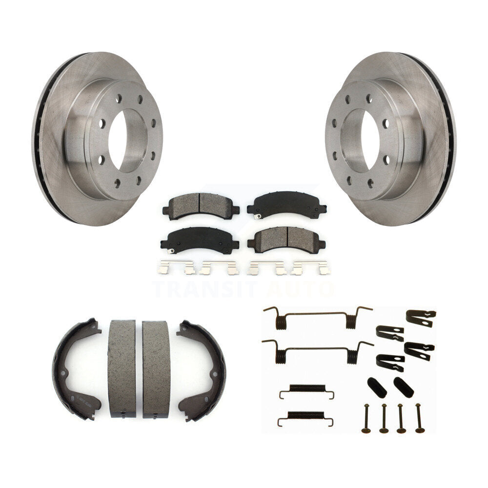 Transit Auto K8S-104898 Disc Brake Kit for 2012 GMC Savana 3500 - Rear product image