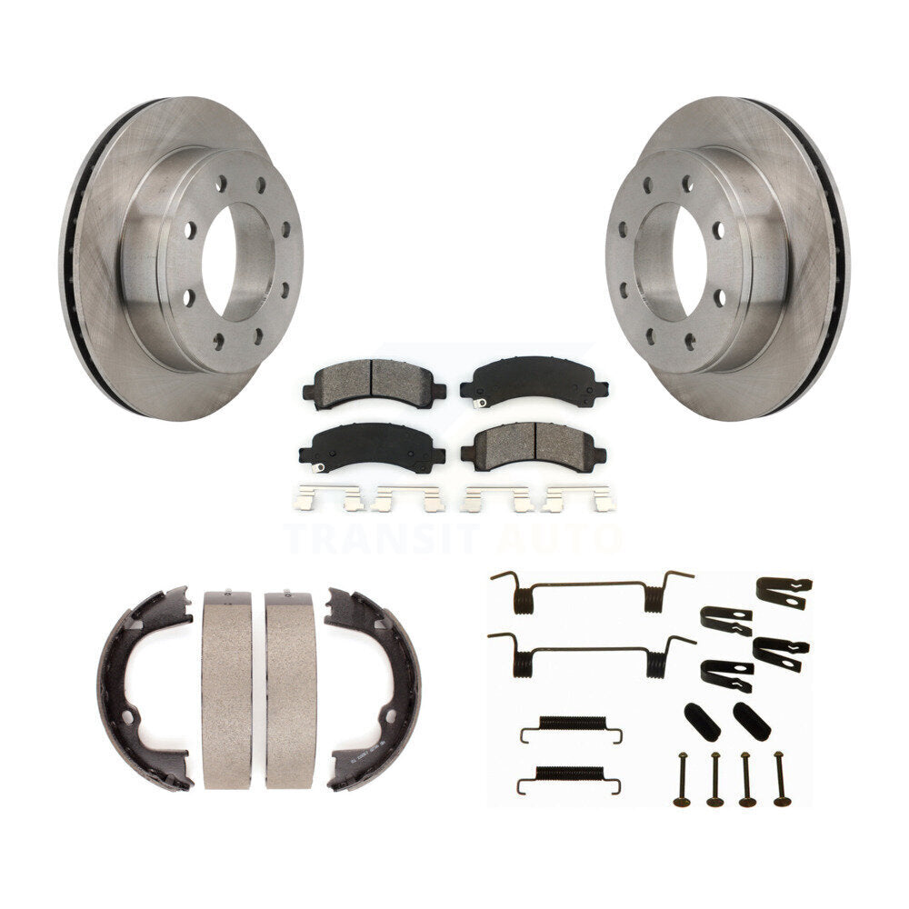 Transit Auto K8S-104901 Disc Brake Kit for 2009-2014 Chevrolet Express 3500, Chevrolet Express 2500, GMC Savana 2500 - Rear product image