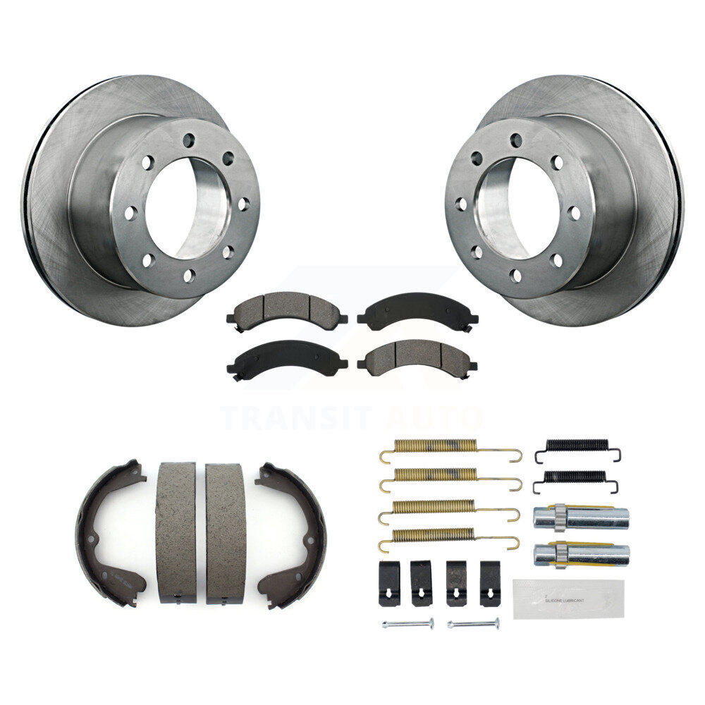 Transit Auto K8S-104902 Disc Brake Kit for 2008 Chevrolet Express 3500, GMC Savana 3500 - Rear product image
