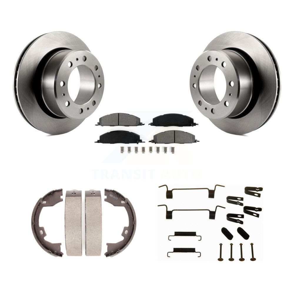 Transit Auto K8S-104904 Disc Brake Kit for 2009-2018 Ram 2500, Ram 3500, Dodge Ram 2500 & more - Rear product image