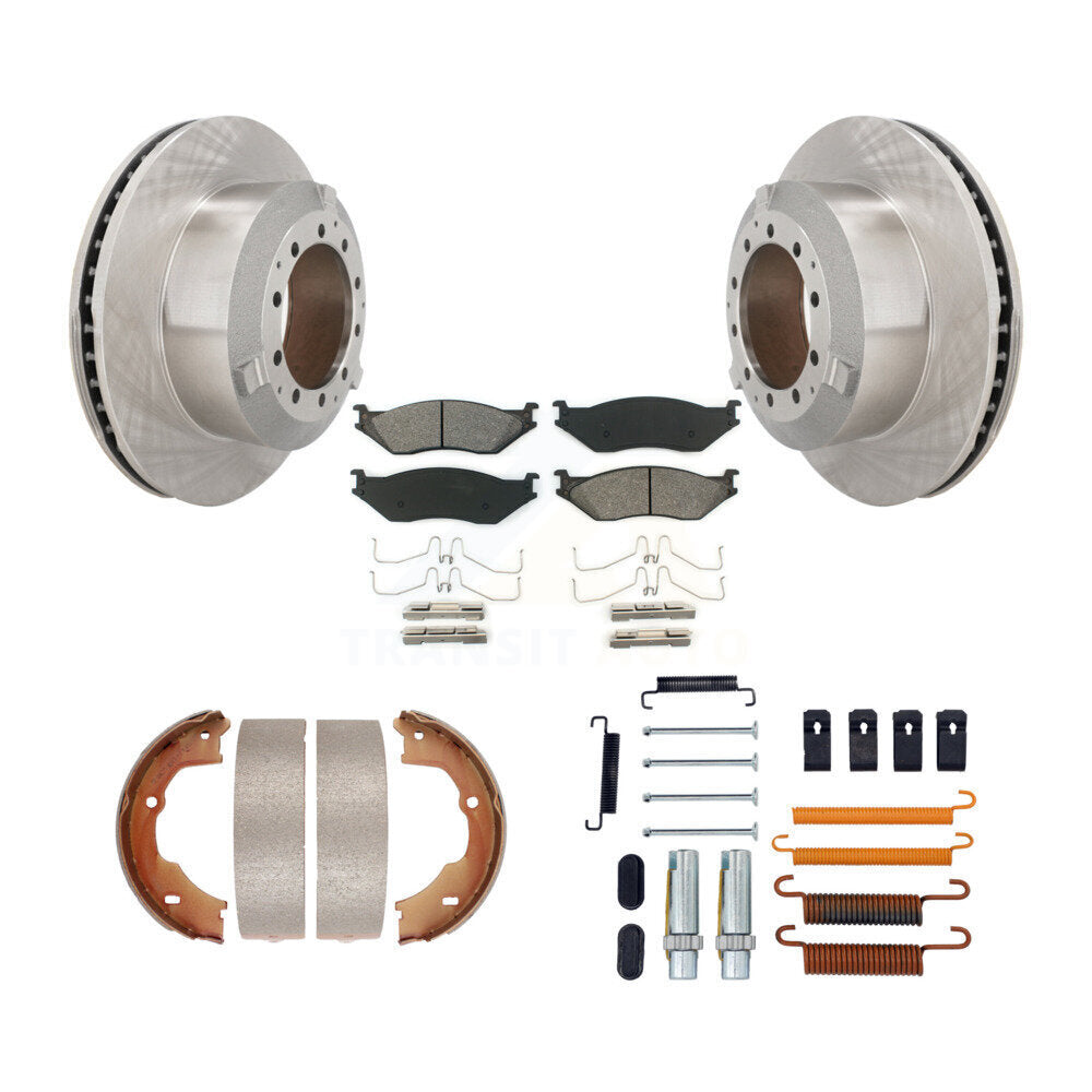 Transit Auto K8S-104905 Disc Brake Kit for 2006-2016 Ford F-550 Super Duty, Ford F-450 Super Duty, Ford LCF - Rear product image