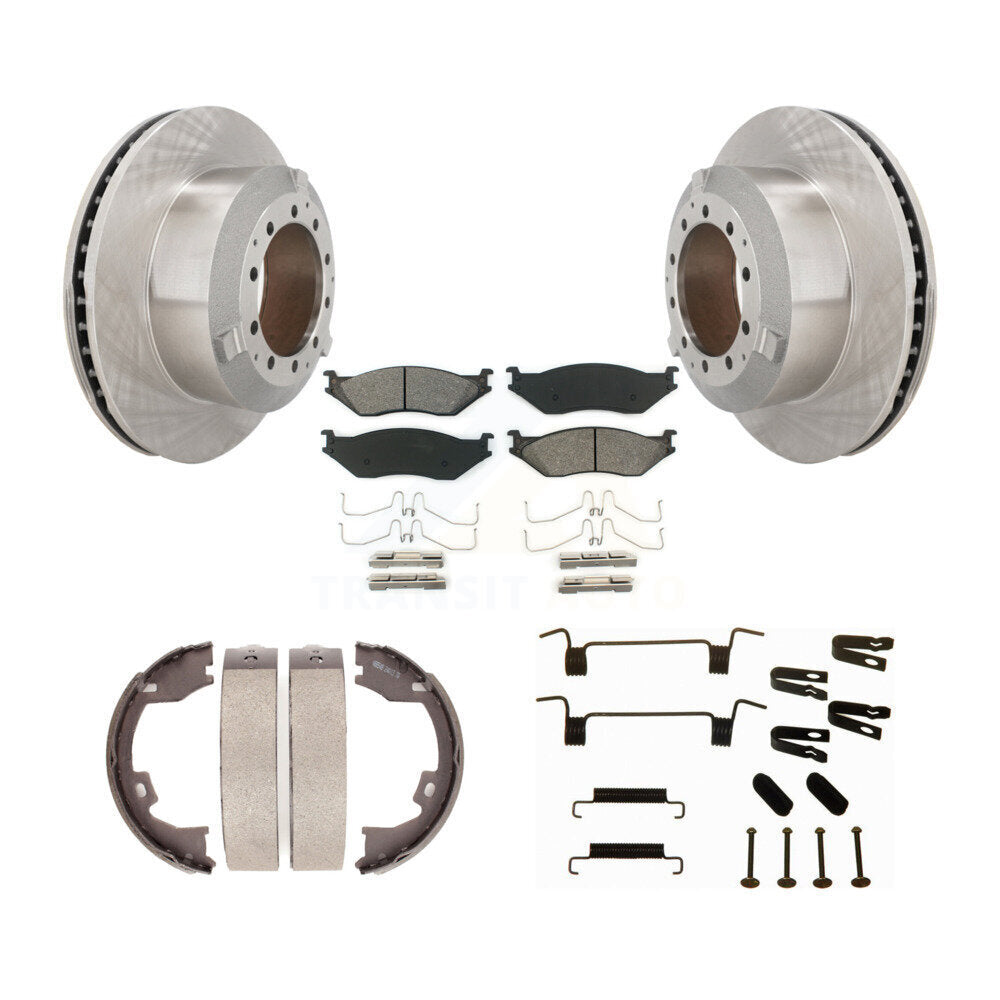 Transit Auto K8S-104906 Disc Brake Kit for 2005-2016 IC Corporation AC Commercial Bus, Ford F-450 Super Duty - Rear product image