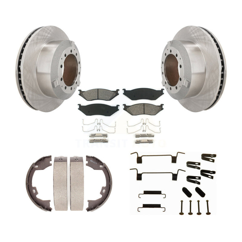 Transit Auto K8S-104906 Disc Brake Kit for 2005-2016 IC Corporation AC Commercial Bus, Ford F-450 Super Duty - Rear product image