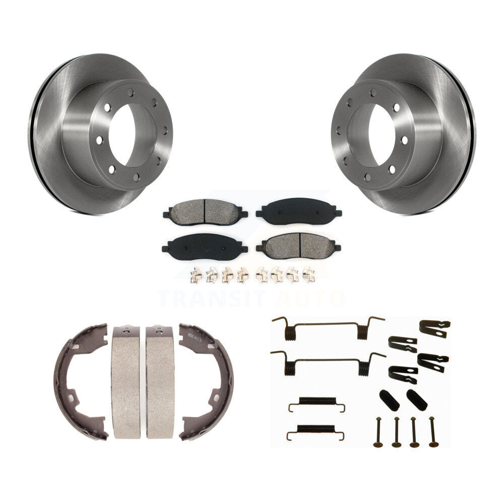 Transit Auto K8S-104908 Disc Brake Kit for 2005-2007 Ford F-250 Super Duty, Ford F-350 Super Duty - Rear product image