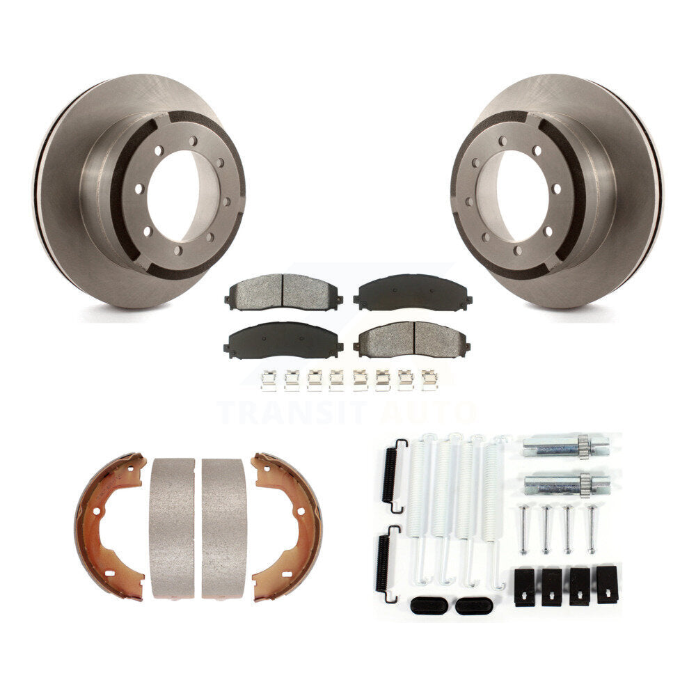 Transit Auto K8S-104917 Disc Brake Kit for 2013-2015 Ford F-450 Super Duty - Rear product image